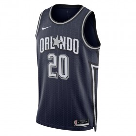 Muške NBA Dres Orlando Magic Markelle Fultz Nike 2023-24 City Edition Navy Swingman